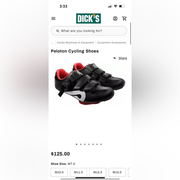 Peloton Cleats Like New! I usually wear a size 7 and these fit like a glove - Picture 6 of 6